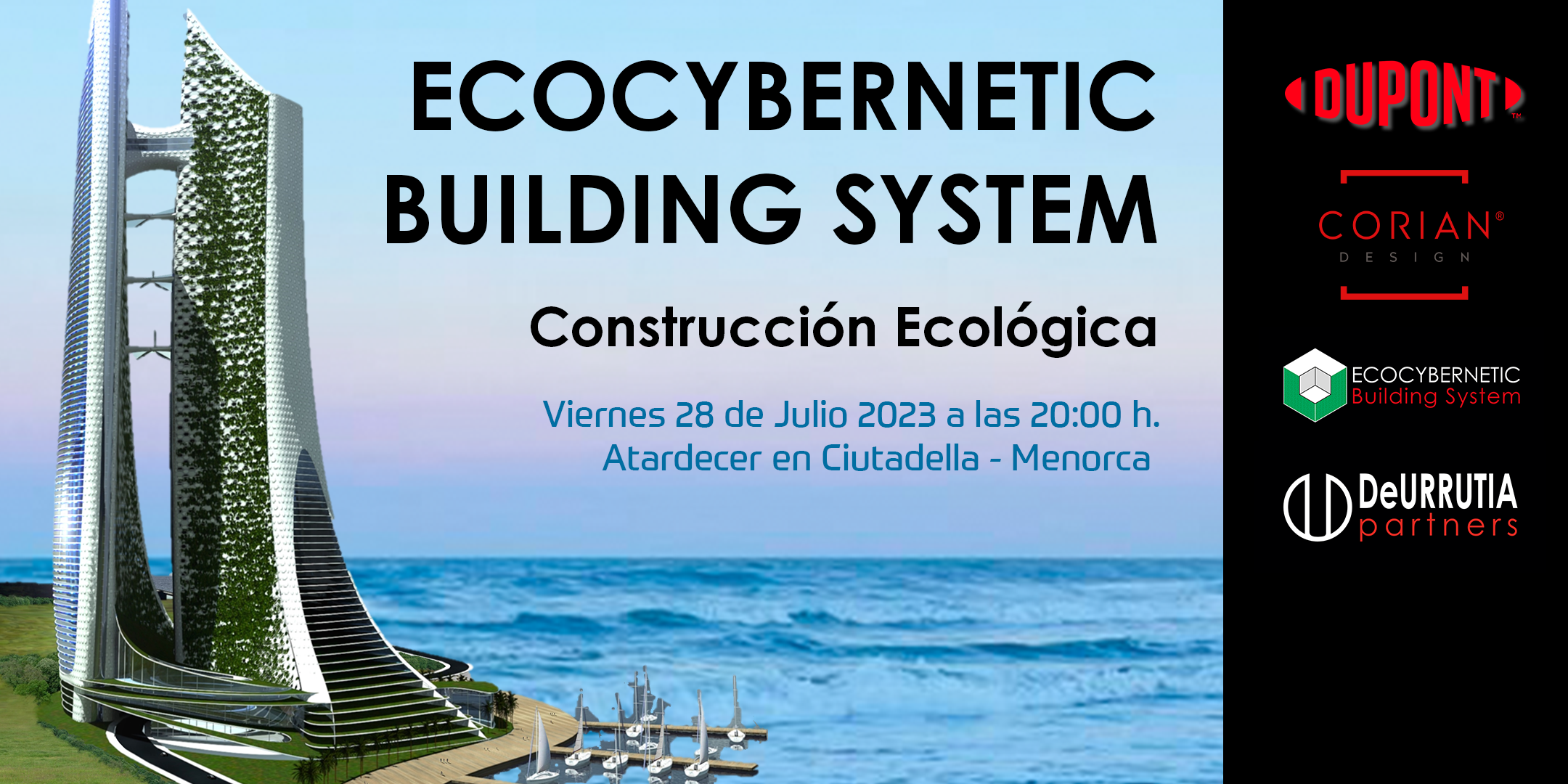 Evento ECOCYBERNETIC Building System JORNADA de CONSTRUCCIÓN 4.0 ECOLÓGICA