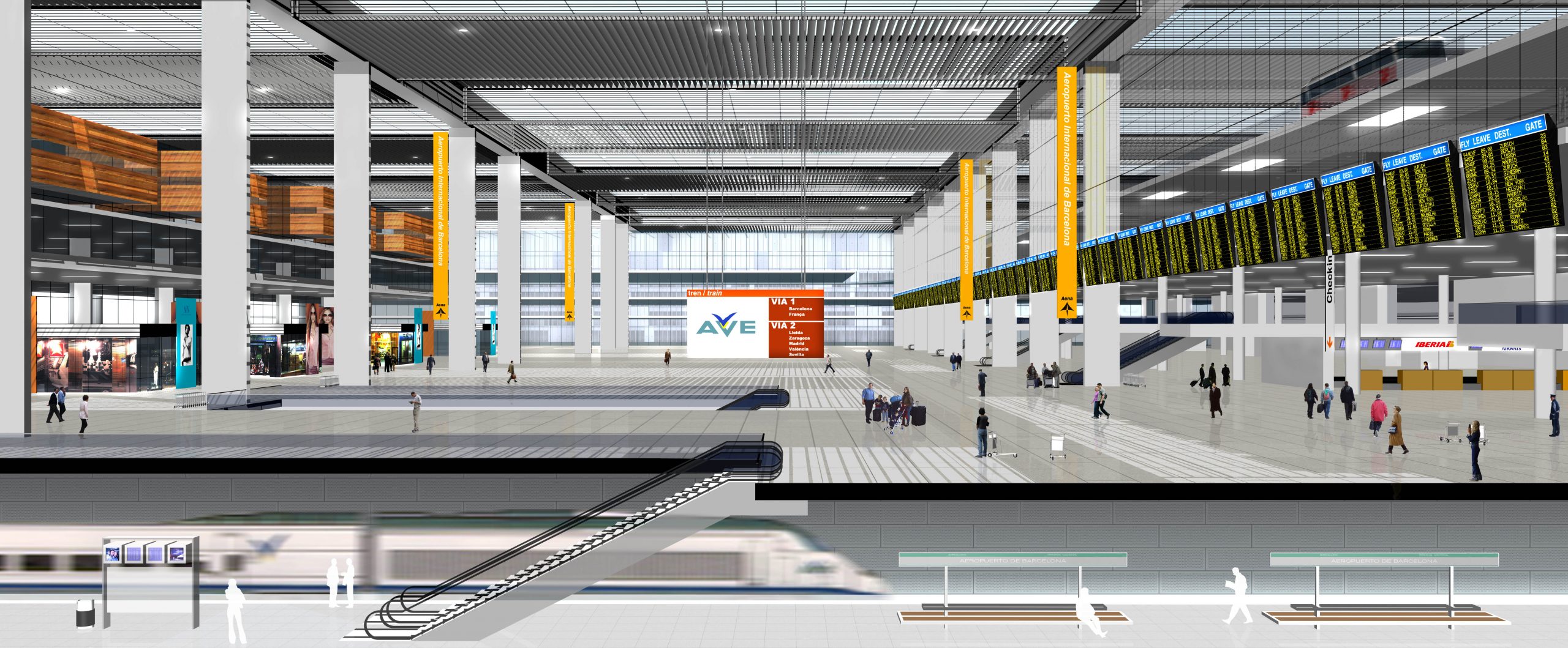 Aeropuerto de Barcelona - Orlando DeUrrutia