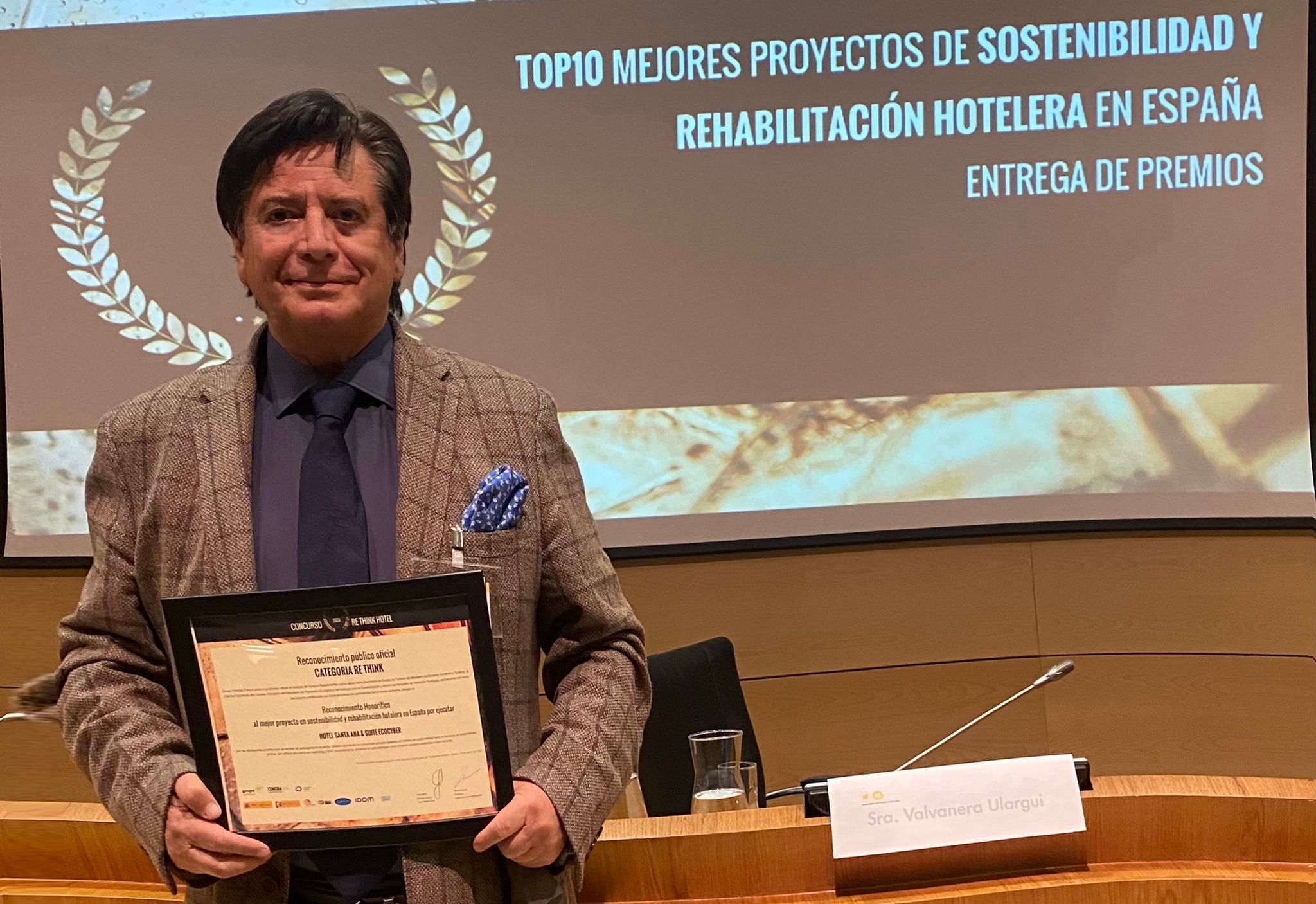 Premio mejor proyecto de sostenibilidad y rehabilitaci&oacute;n hotelera de espa&ntilde;a 2021-Deurrutia Orlando